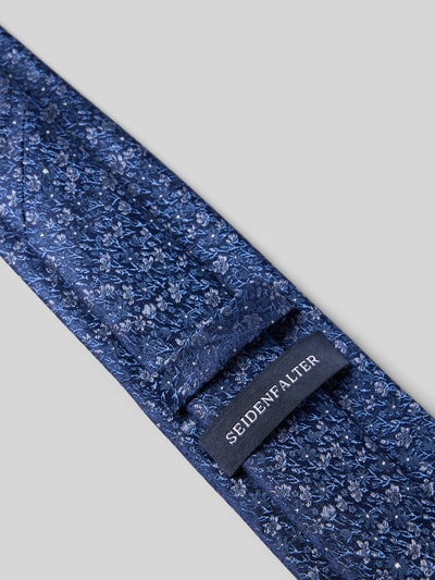 Prince Bowtie Zijden stropdas met logopatch (7 cm) Marineblauw - 3