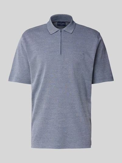 Christian Berg Men Poloshirt met polokraag Jeansblauw - 2