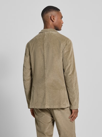 Drykorn 2-knoops colbert met reverskraag Beige - 5