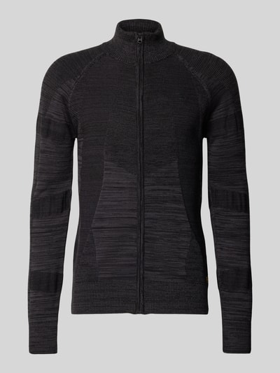 G-Star Raw Gebreid vest met opstaande kraag Zwart - 2
