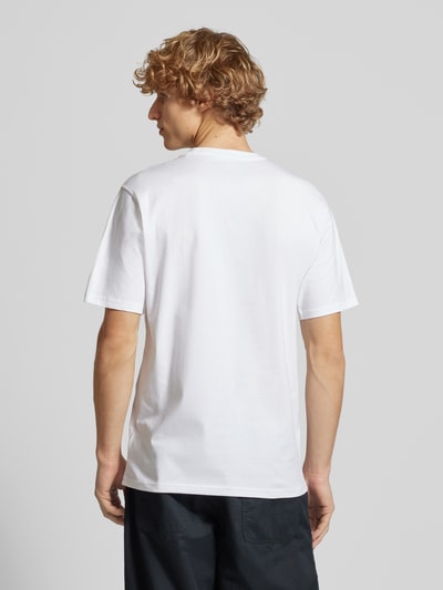 Dickies T-Shirt mit Label-Print Modell 'AITKIN' Weiss 5