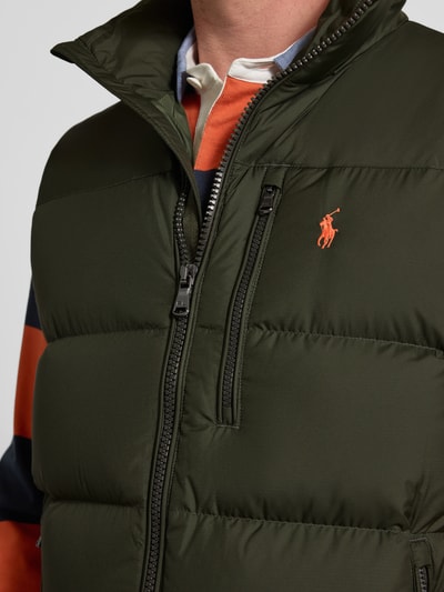 Polo Ralph Lauren Bodywarmer met ritssluiting Olijfgroen - 3