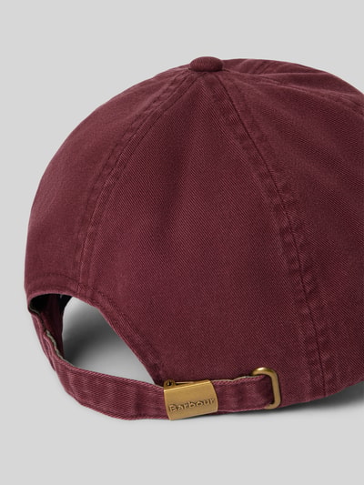 Barbour Cap aus reiner Baumwolle Modell 'CASCADE' Bordeaux 3
