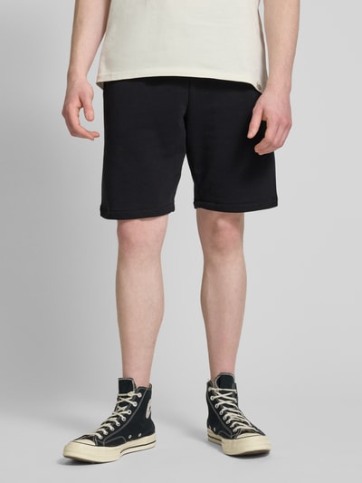 Dickies Regular fit sweatshorts met tunnelkoord, model 'MAPLETON' Zwart - 4