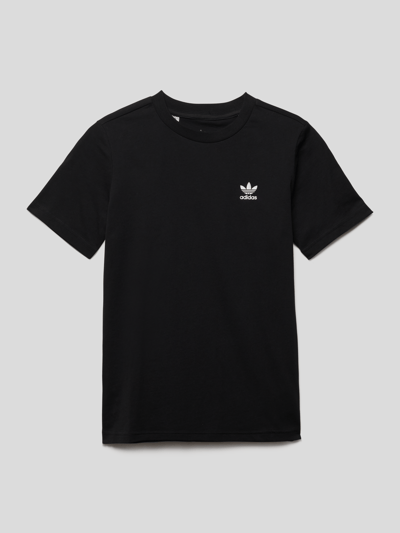 adidas Originals T-shirt met logoprint Zwart - 1