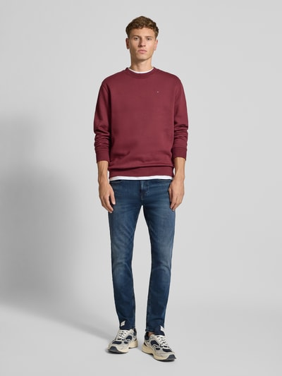 Tommy Jeans Slim fit jeans van katoenmix Donkerblauw - 1