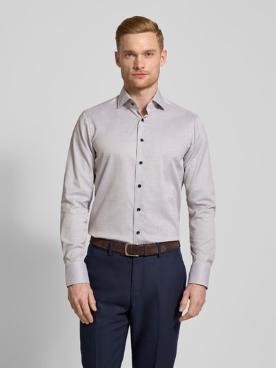 OLYMP SIGNATURE SLIM FIT Slim Fit Business-Hemd mit Kentkragen Modell 'Savio' Sand 4