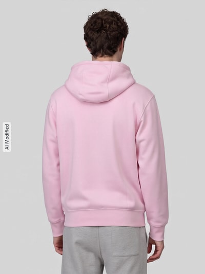 Nike Regular Fit Sweatjacke aus Baumwoll-Mix Hellrosa 5