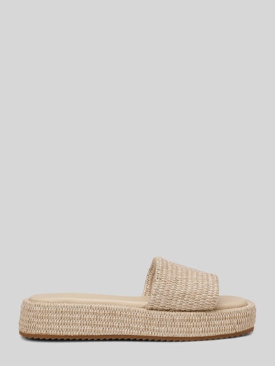 Marc O'Polo Sandale aus Strohgeflecht Modell 'LARISSA' Ecru 2