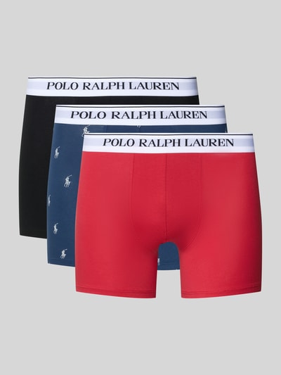 Polo Ralph Lauren Underwear Boxershorts mit elastischem Logo-Bund im 3er-Pack Blau 1