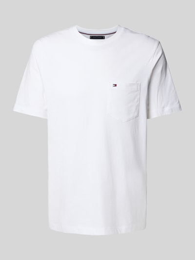 Tommy Hilfiger Regular fit T-shirt van puur katoen Wit - 2