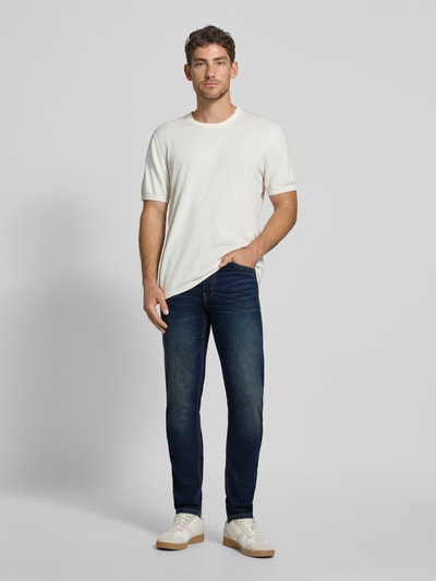 Levi's® Slim Tapered Fit Jeans Modell '515 Slim Taper' Dunkelblau 1