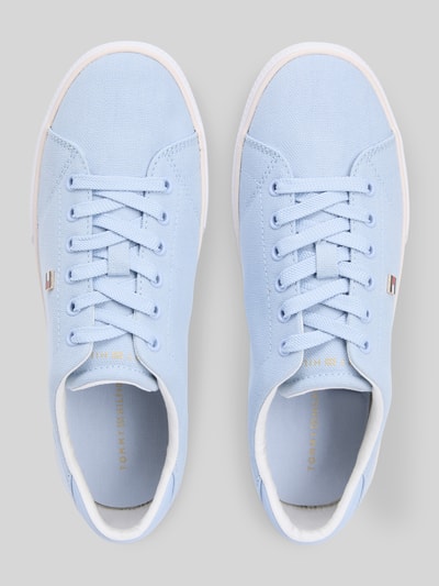 Tommy Hilfiger Low Top Sneaker aus Canvas Hellblau 3