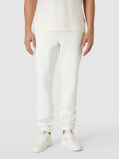 CK Calvin Klein Comfort Fit Sweatpants im unifarbenen Design Stein 4