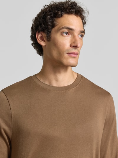 CINQUE Longsleeve mit Rundhalsausschnitt Modell 'Baldi' Hazel 3
