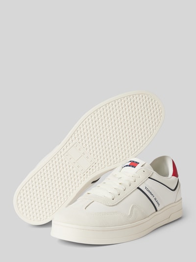Tommy Jeans Sneaker mit Label-Print Weiss 3