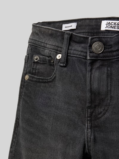 Jack & Jones Szorty jeansowe z 5 kieszeniami Czarny 2