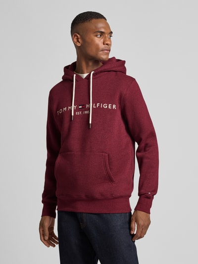 Tommy Hilfiger Oversized Hoodie aus Baumwoll-Mix Bordeaux 4