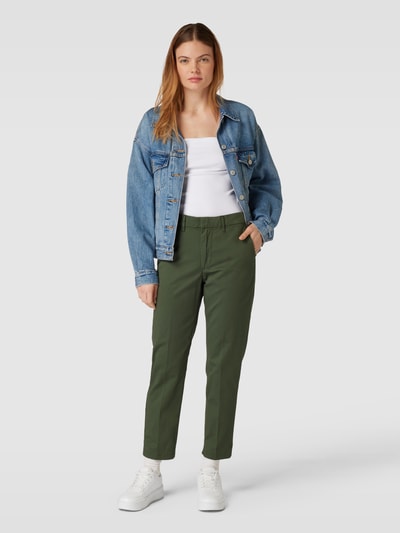 Levi's® 300 Chinosy z wpuszczanymi kieszeniami w stylu francuskim Oliwkowy 1