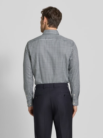 Christian Berg Men Regular fit zakelijk overhemd van katoen Flessengroen - 5