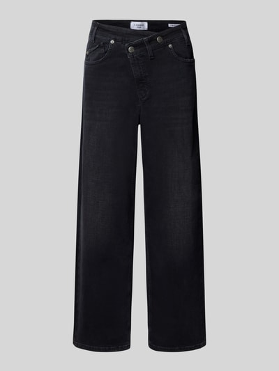 CAMBIO Barrel Jeans aus Baumwoll-Mix Black 1