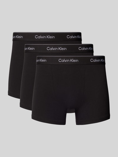 Calvin Klein Underwear Pants mit elastischem Logo-Bund im 3er-Pack Black 1