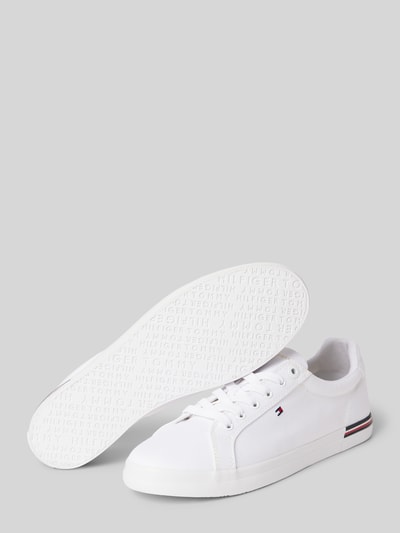 Tommy Hilfiger Low Top Sneaker mit Logo-Detail Weiss 4