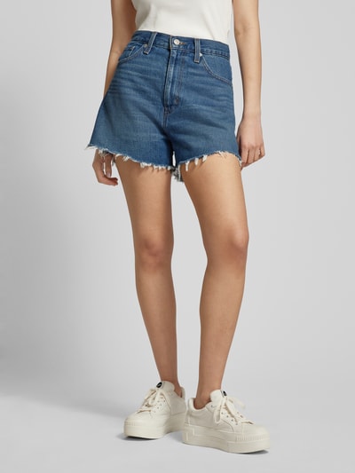 Levi's® Mom Fit Jeansshorts im 5-Pocket-Design Jeansblau 4