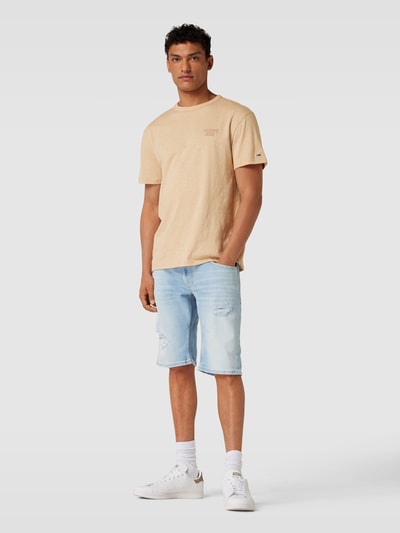 Tommy Jeans Jeansshorts im Used-Look Modell 'RONNIE' Jeansblau 1