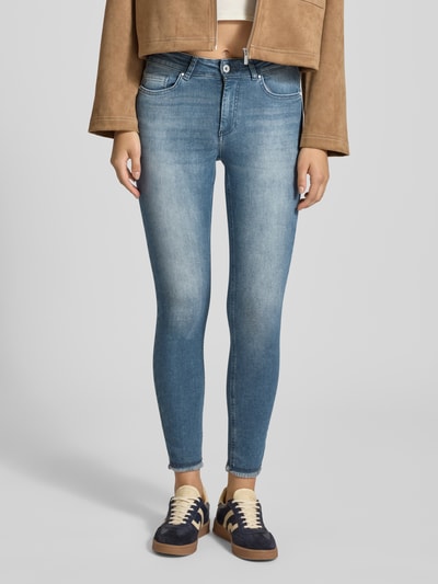 Only Jeansy o kroju skinny fit z mieszanki bawełny model ‘BLUSH’ Jasnoniebieski 4