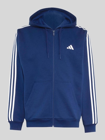 adidas Sportswear Regular Fit Sweatjacke aus Baumwoll-Mix Dunkelblau 2