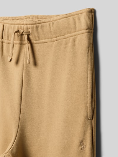 Polo Ralph Lauren Teens Stoffhose mit elastischem Bund Beige 2
