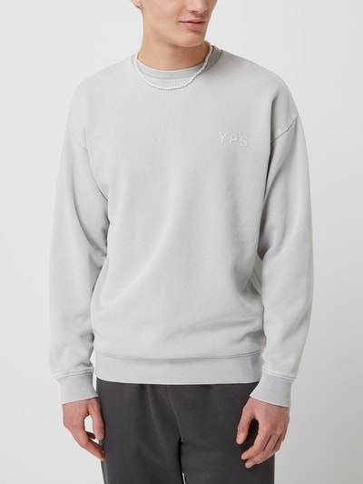 YOUNG POETS SOCIETY Sweatshirt van katoen, model 'Ciel' Steengrijs - 4