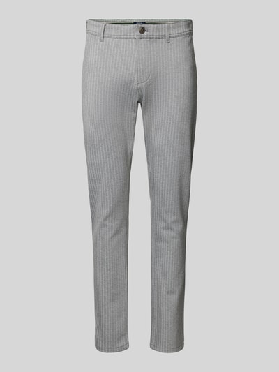 MCNEAL Super slim fit broek met achterzakken Middengrijs - 2