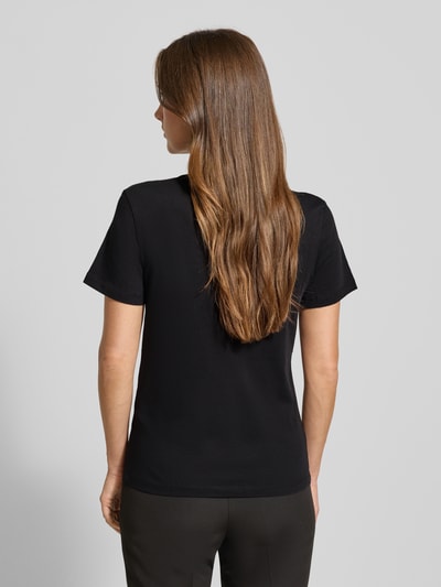 Tommy Hilfiger Regular Fit T-Shirt aus reiner Baumwolle Black 5