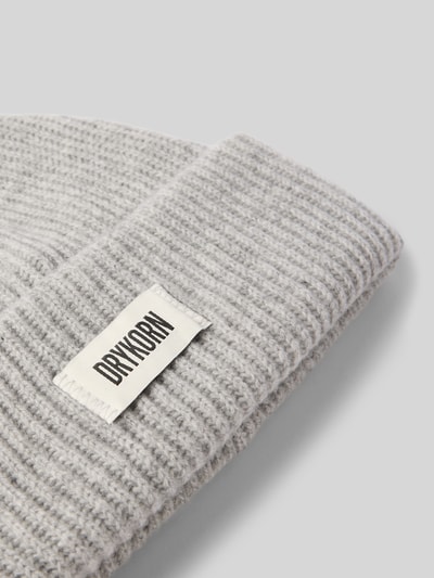 Drykorn Beanie van scheerwol, model 'NEREA' Lichtgrijs - 2