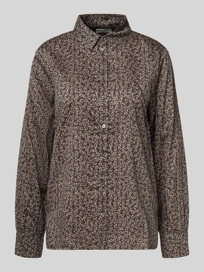 Marc O'Polo Relaxed fit overhemdblouse van puur katoen Donkergrijs - 2