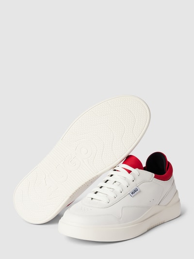HUGO Sneakersy o dwukolorowym designie model ‘Blake’ Biały 3