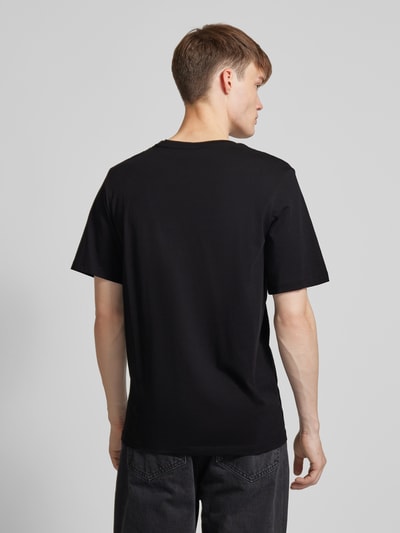 Jack & Jones T-Shirt mit Label-Print Modell 'ELOGO' Black 5