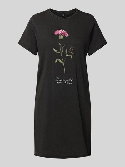 Only Regular Fit Freizeitkleid aus reine Baumwolle Modell 'LUCY LIFE' Black 2