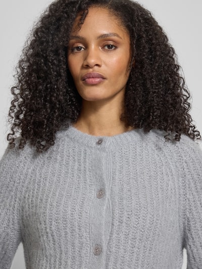 Fynch-Hatton Vest met knoopsluiting Lichtgrijs gemêleerd - 3