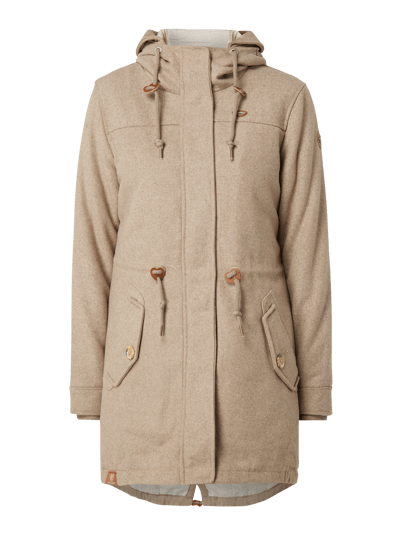 Ragwear Parka mit Kapuze Beige Melange 2