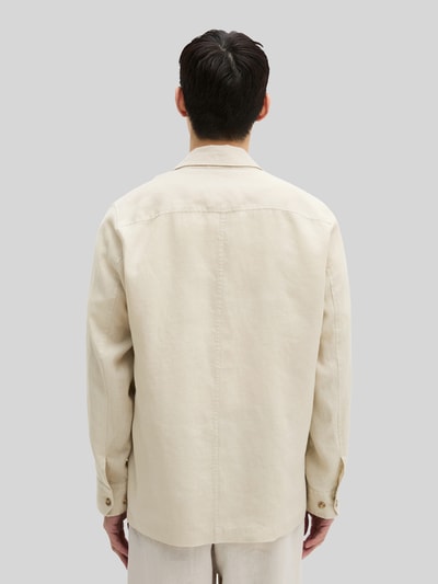 Marc O'Polo Regular Fit Sakko aus reinem Leinen Offwhite 5