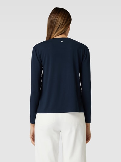 Weekend Max Mara Longsleeve mit Front-Print Modell 'CALAMAI' Marine 5