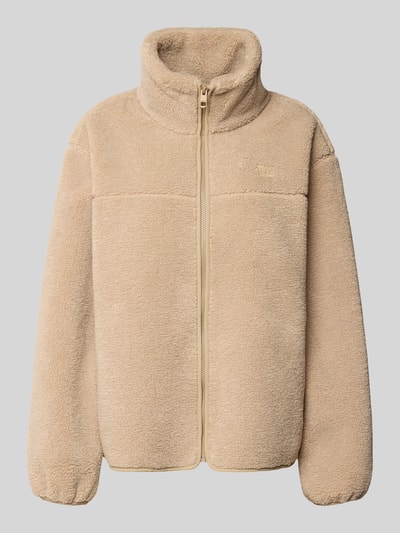 Tommy Hilfiger Regular fit jack van teddybont met opstaande kraag Camel - 2