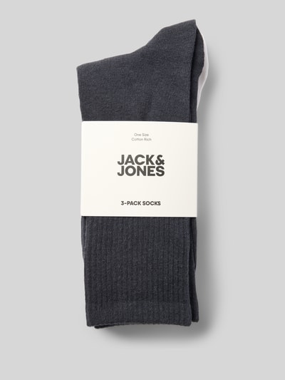 Jack & Jones Socken mit elastischem Rippenbündchen im 3er-Pack Senf 3
