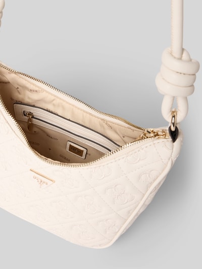Guess Torebka z pikowaniem model ‘ADELASIA’ Écru 5