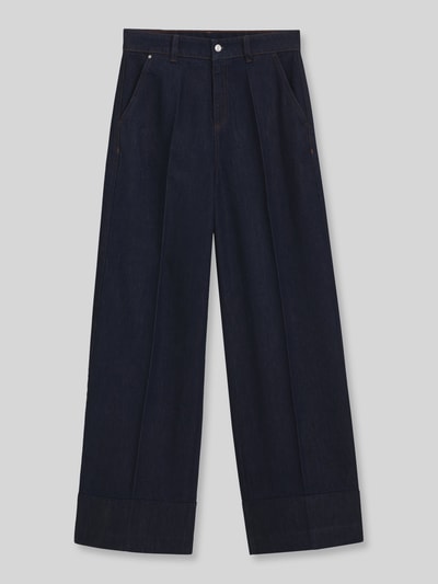 BOSS Wide Leg Baggy Jeans aus Baumwollmix Jeansblau 2