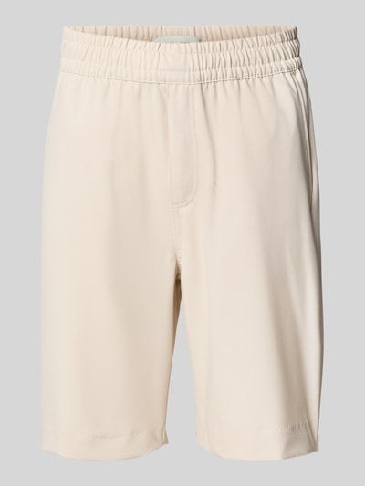 Casual Friday Regular Fit Shorts mit elastischem Bund Modell 'Samos' Sand 2
