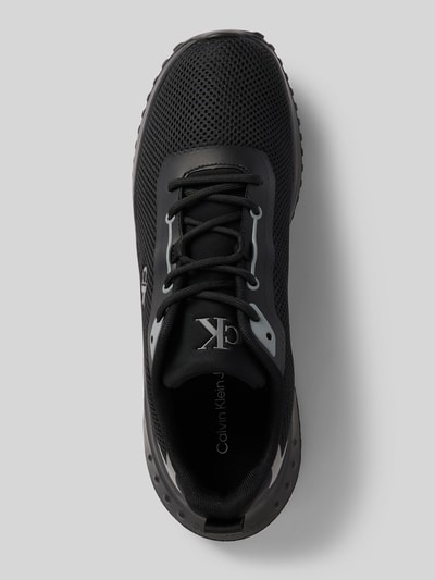 Calvin Klein Jeans Sneakersy z detalami z logo model ‘EVA RUNNER’ Czarny 3